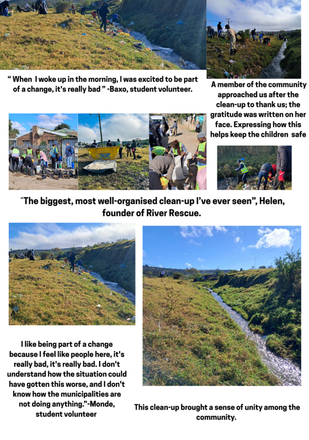 Cleaning Makhanda’s river One skip at a time